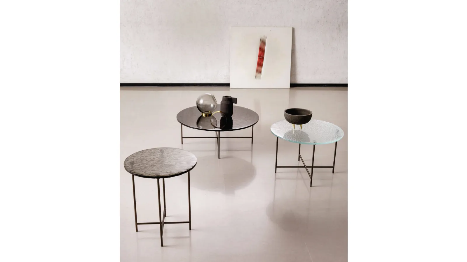 Nemu round coffee table by Desirèe