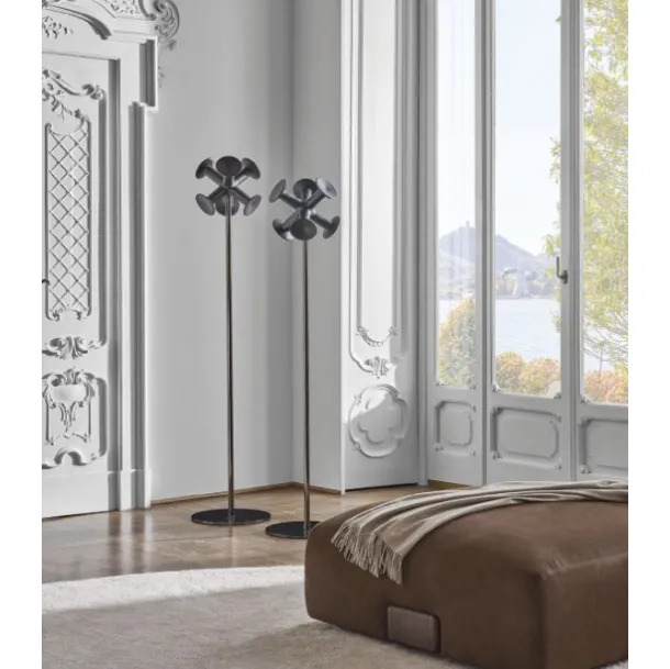 Porada Wooden and Metal Knot Coat Rack