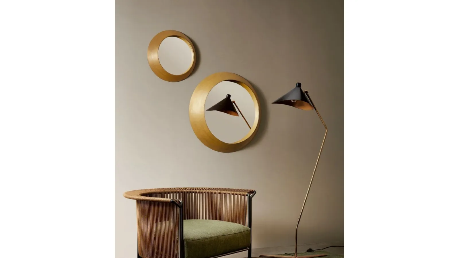 Oculus round mirror by Lema
