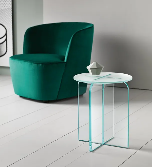Opalina Side Table by Tonelli