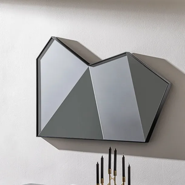 Origani Mirror with Metal Frame by Sovet
