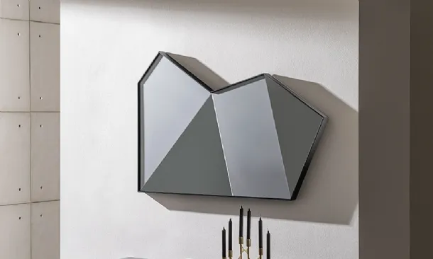 Origani Mirror with Metal Frame by Sovet