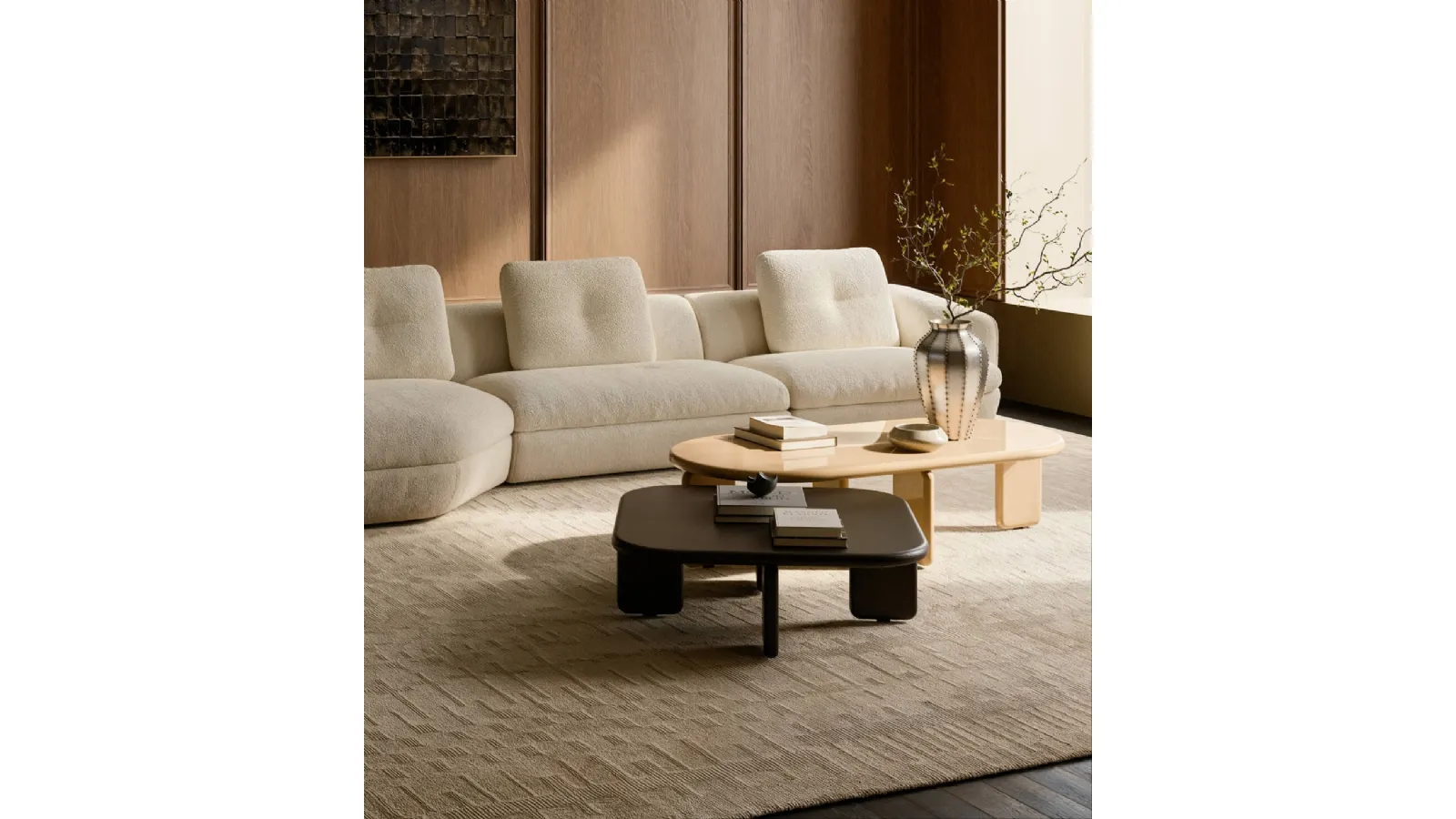 Orion design side tables by Lema