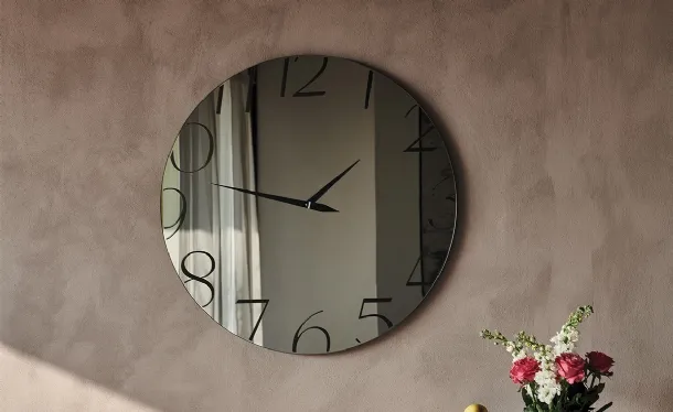 Mirrored Clock Moment by Cattelan Italia