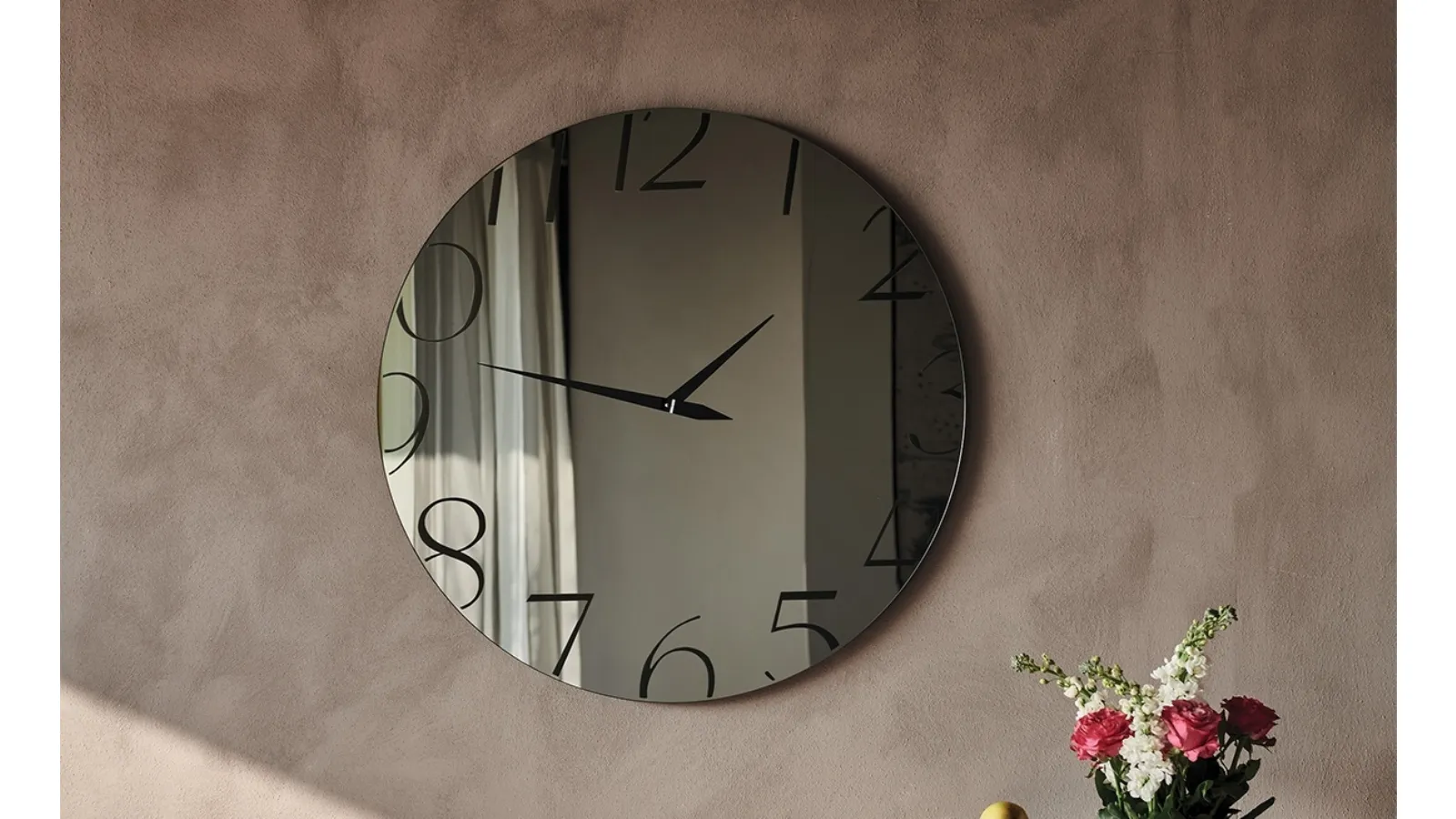 Mirrored Clock Moment by Cattelan Italia