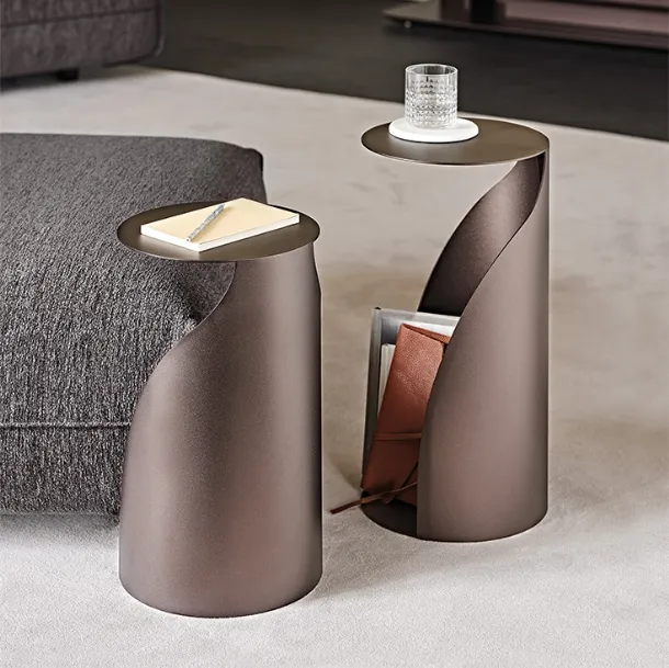 Penguin painted steel side table by Cattelan Italia