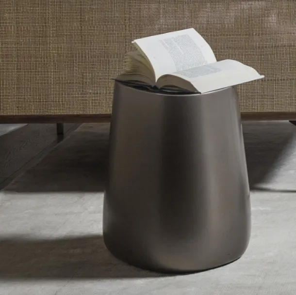 Bronze Pico polyurethane side table by Vibieffe