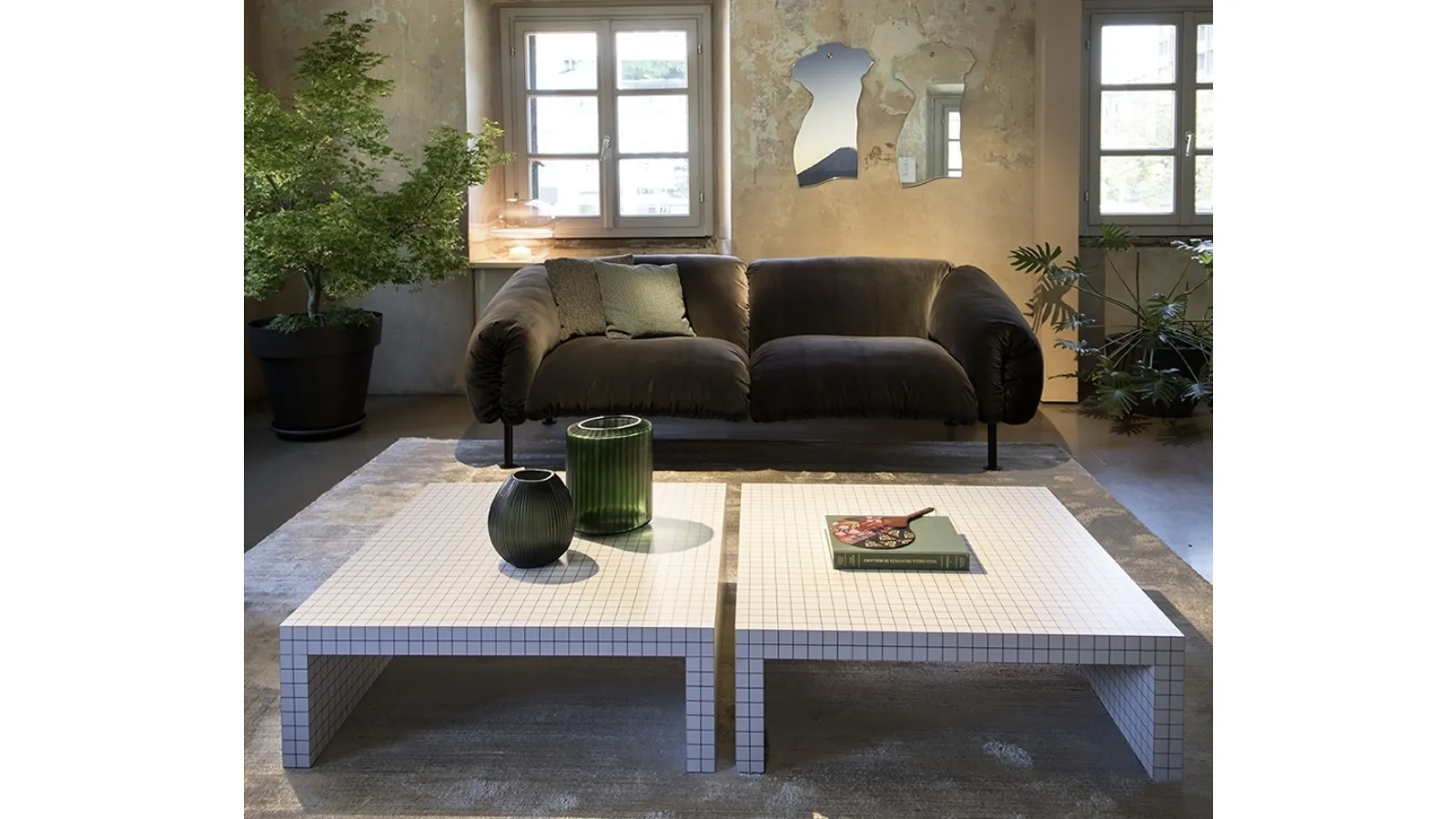 Quaderna Coffee table 656 by Zanotta