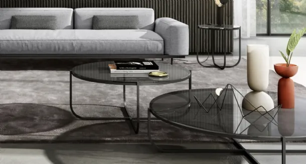 Vibieffe Round Quadri Coffee Table