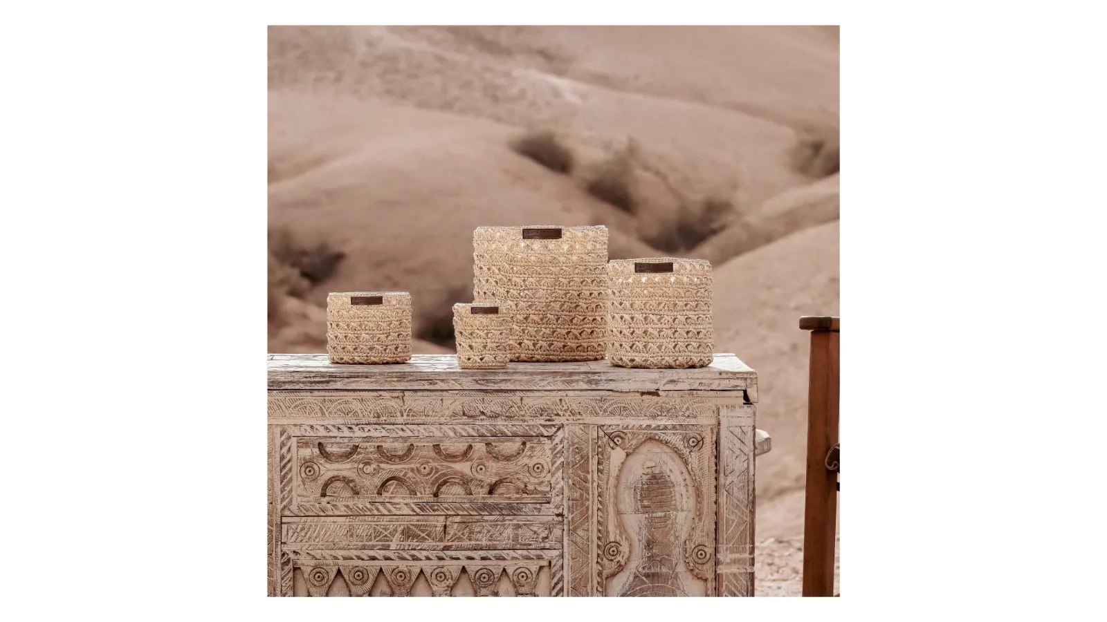 Raphia Collection Candle by Côté Bougie