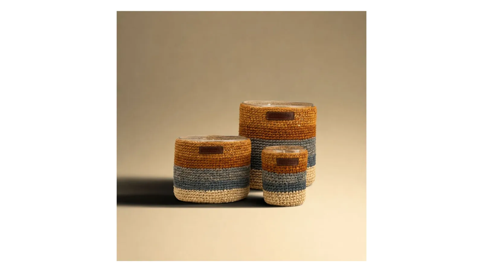 Raphia Collection Candle by Côté Bougie