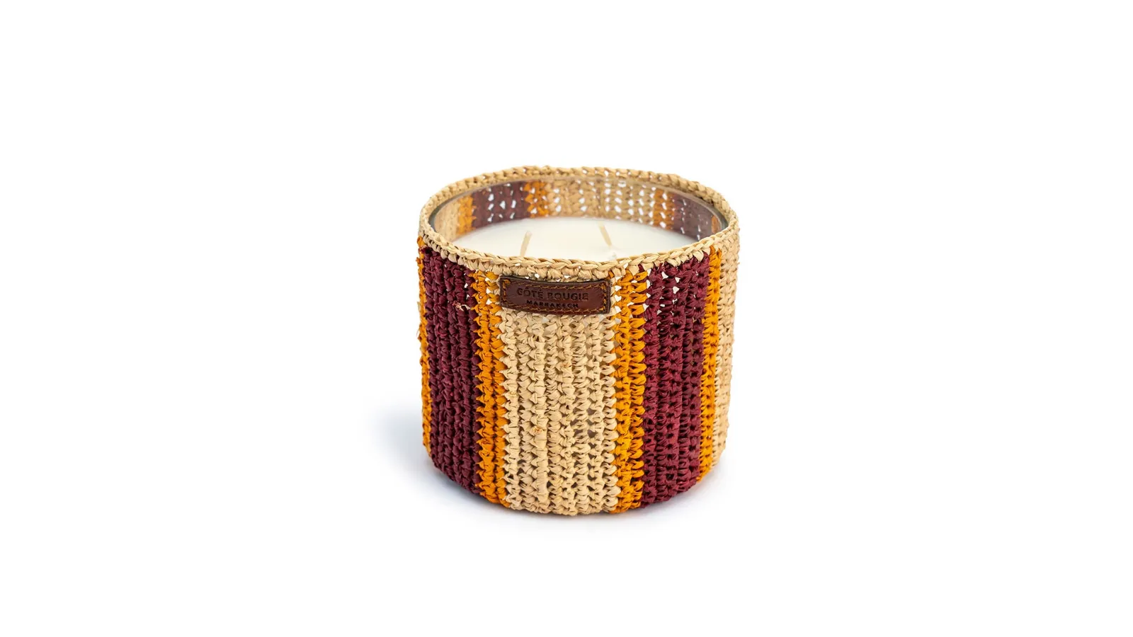 Raphia Collection Candle by Côté Bougie