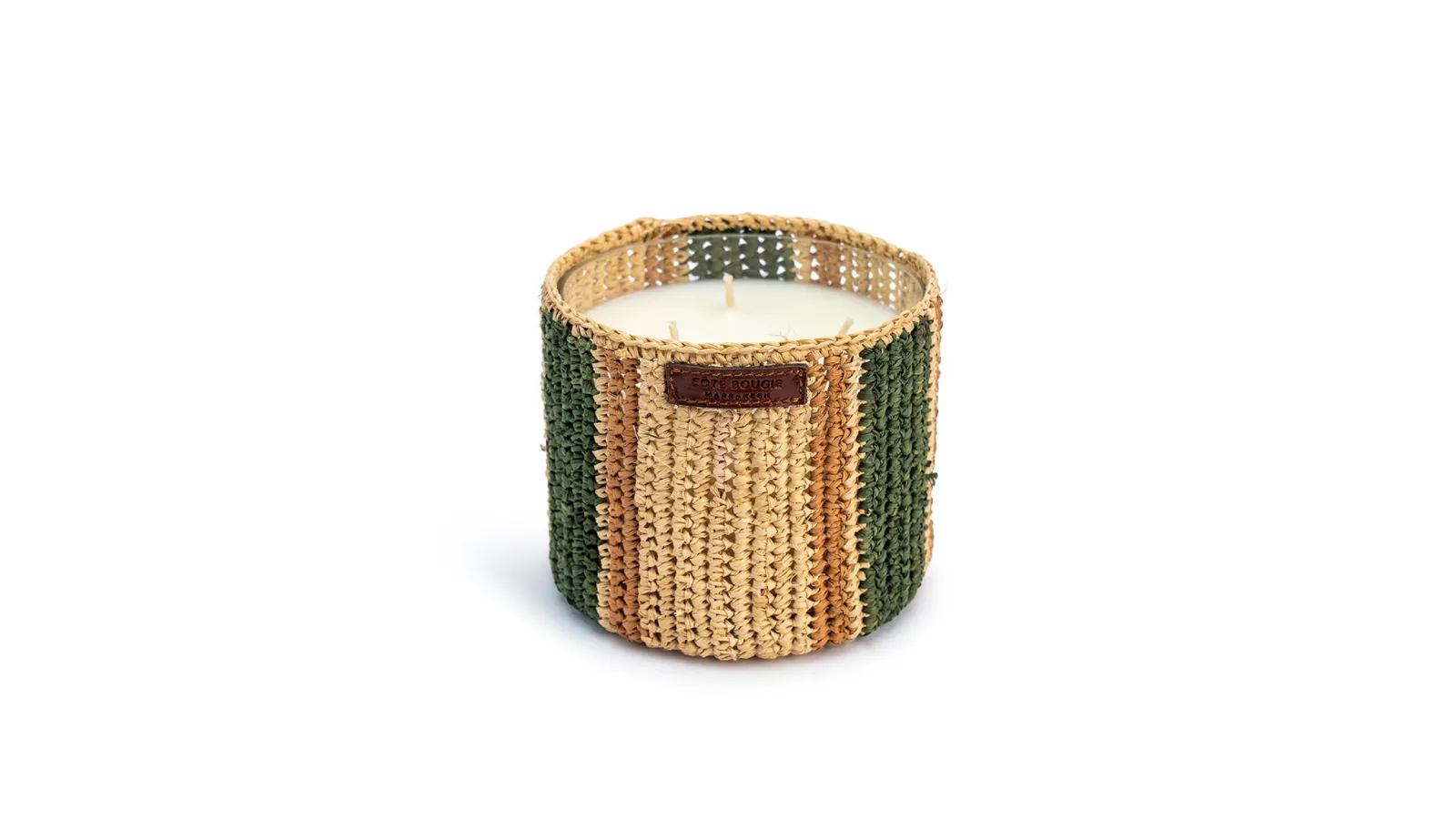 Raphia Collection Candle by Côté Bougie