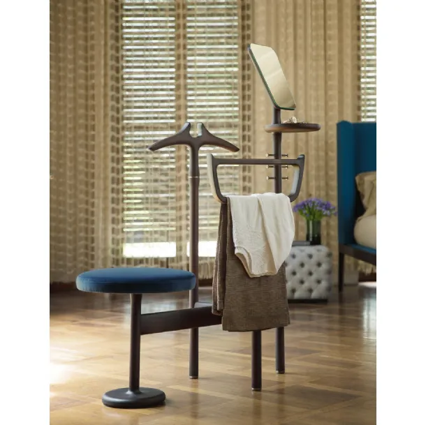 Solid wood coat rack Sam by Porada