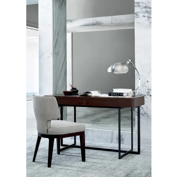 Marmaduke Desk with Flexform Leather Top