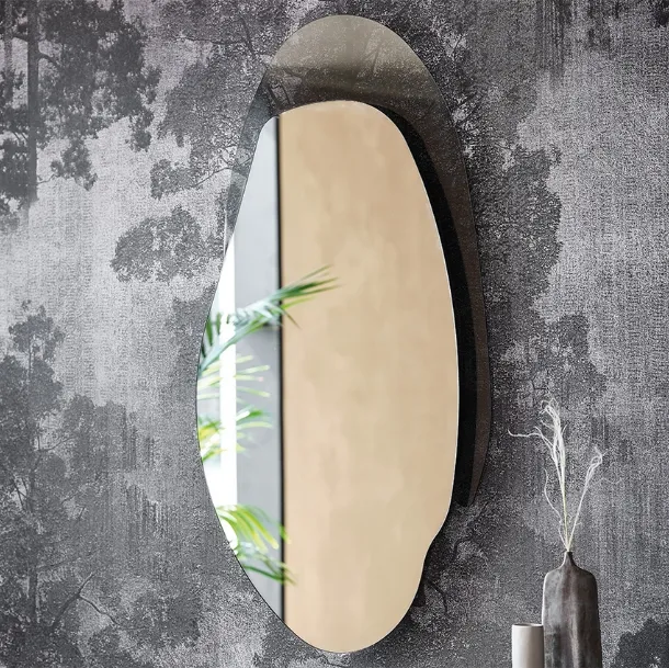 Irregularly shaped Akumal mirror by Cattelan Italia