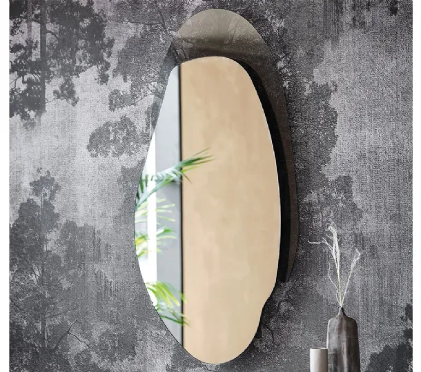 Irregularly shaped Akumal mirror by Cattelan Italia