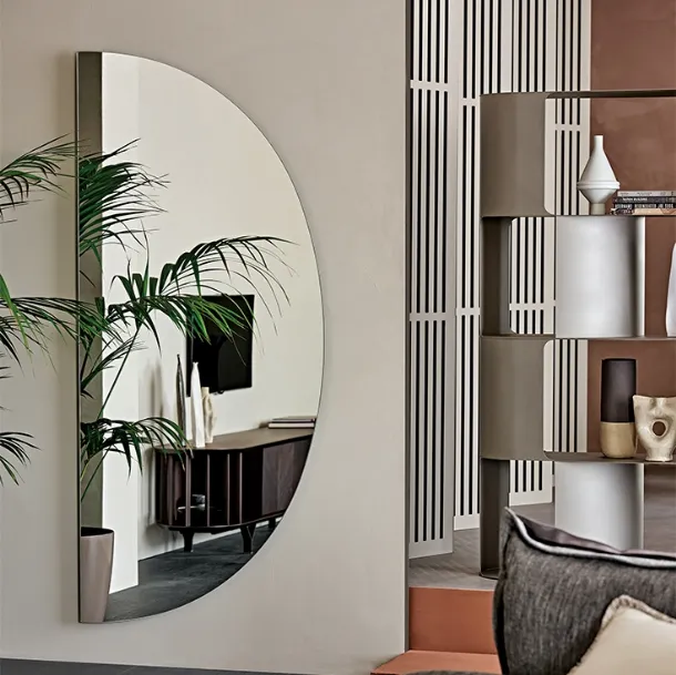 Day semicircular mirror by Cattelan Italia