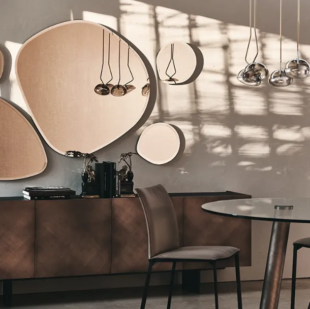 Hawaii Mirror with irregular shape by Cattelan Italia