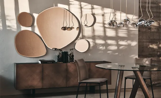 Hawaii Mirror with irregular shape by Cattelan Italia