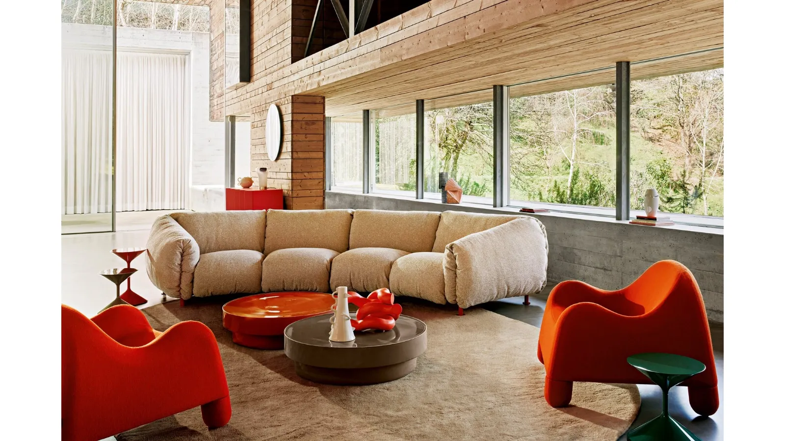 Ta-Ba-Ce Coffee Table - Zanotta