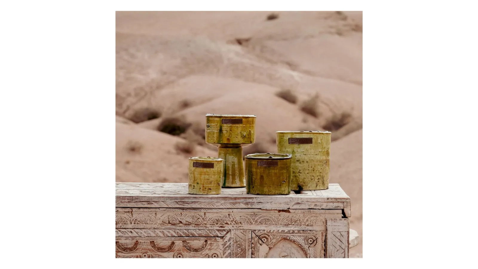 Tamegroute Collection Candle in ceramic by Côté Bougie