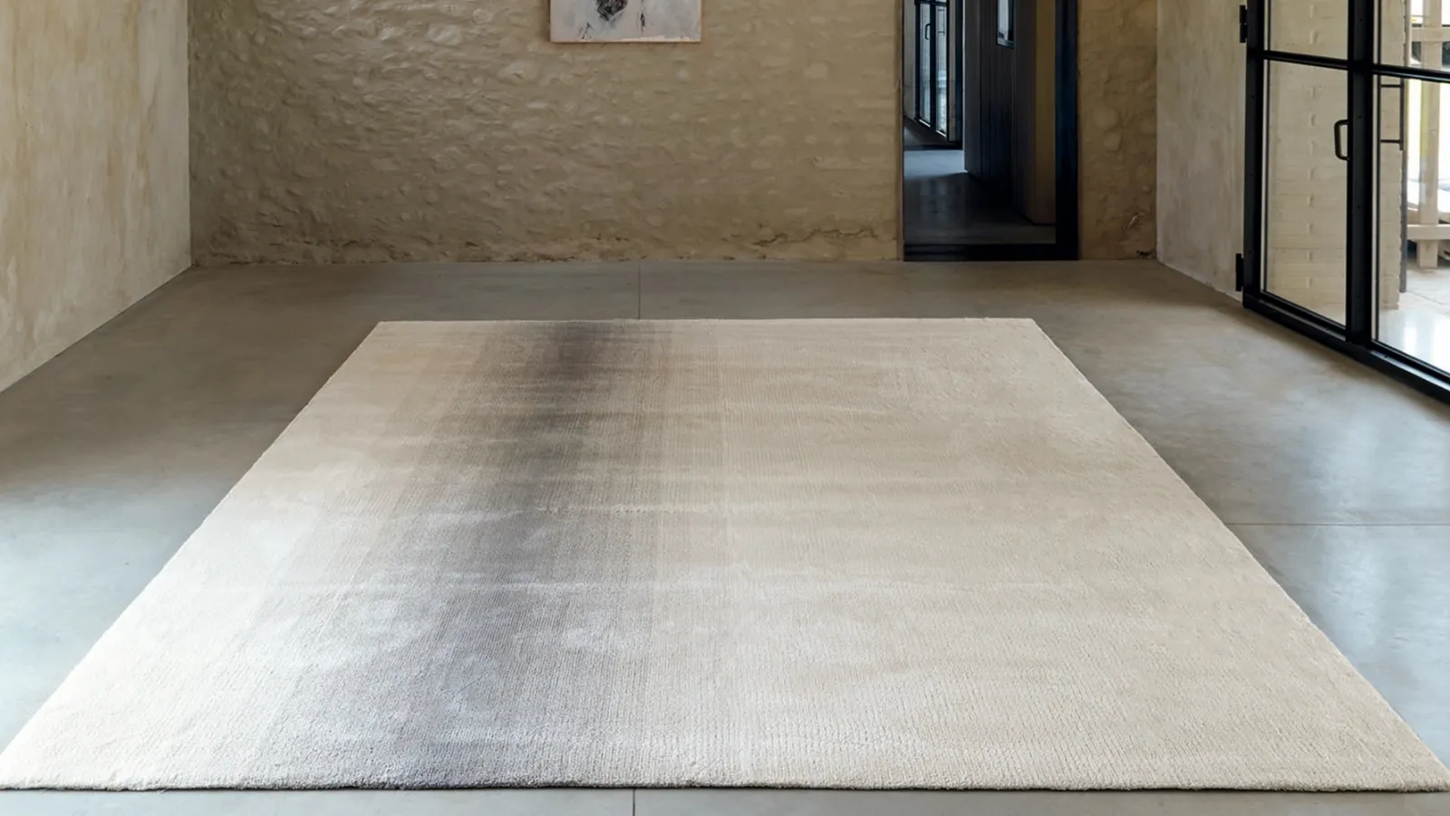 Syon Viscose and Wool Rug by Desirée