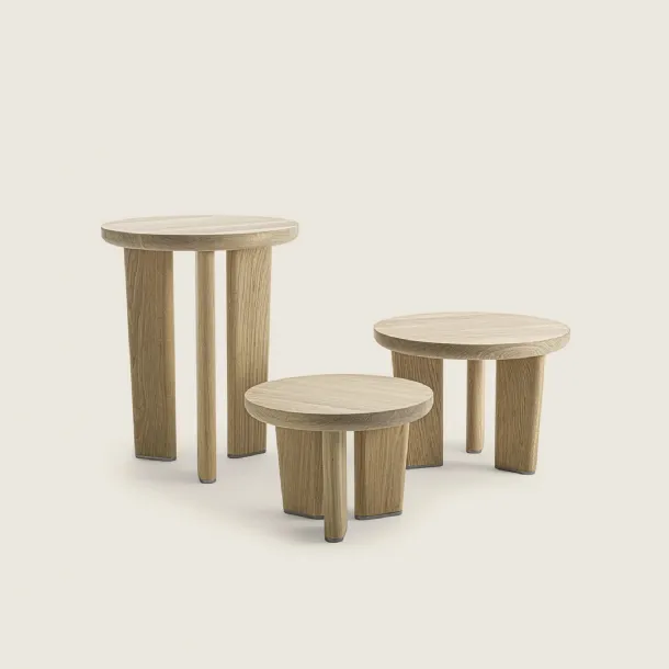 Marquise solid wood coffee table by Flexform
