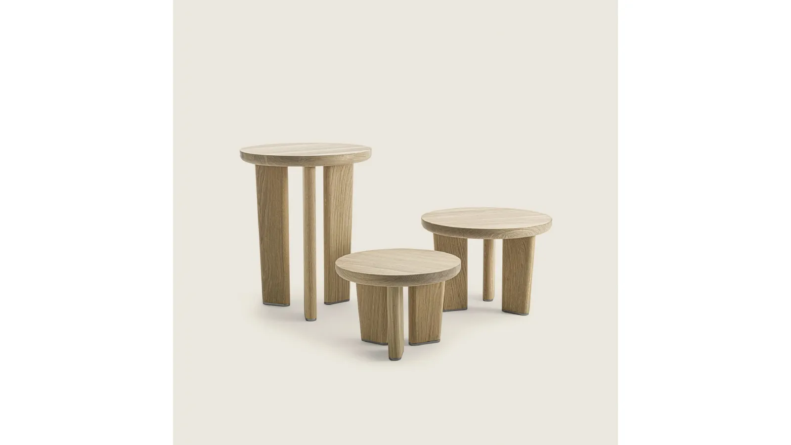 Marquise solid wood coffee table by Flexform