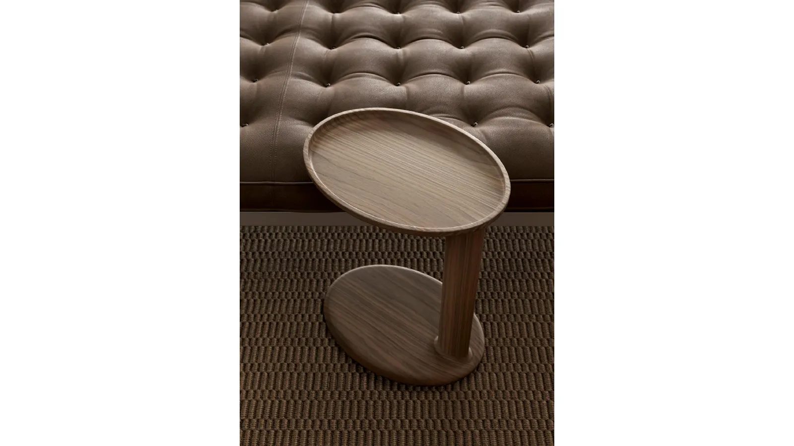 Modern solid wood coffee table Oliver by Flexform