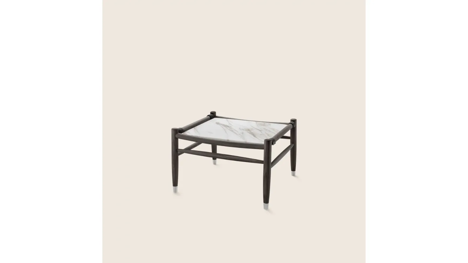 Tessa marble and wood coffee table by Flexform