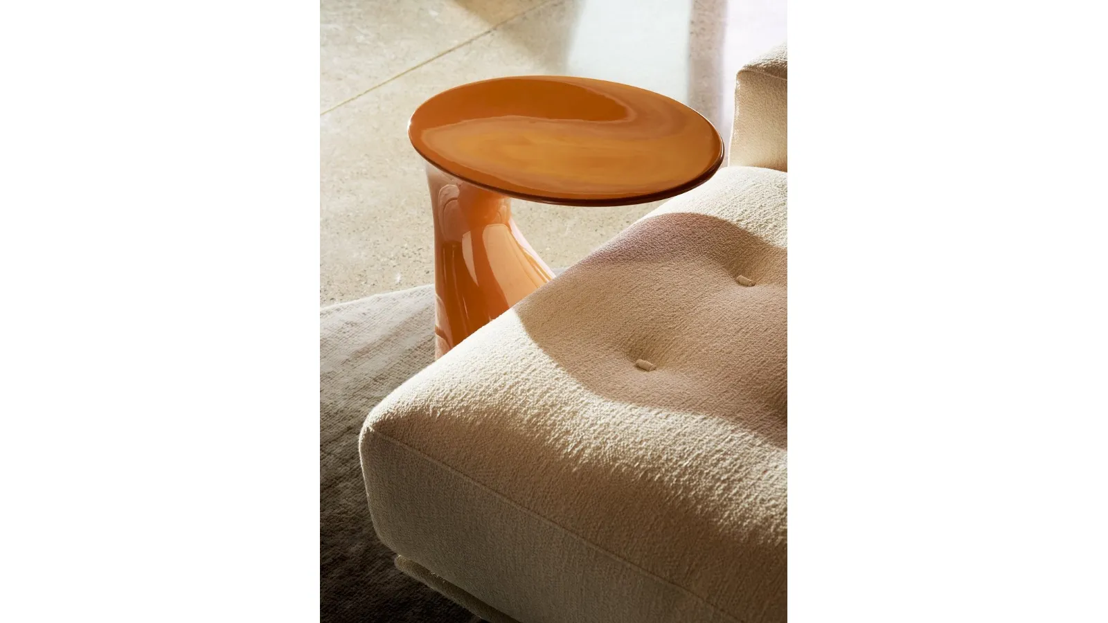 Tod side table in polypropylene by Zanotta