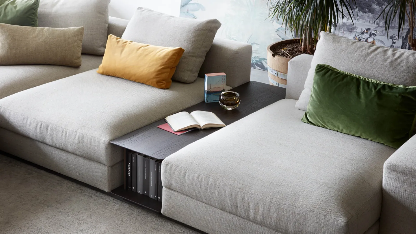 Venise storage coffee table in Lema oak essence