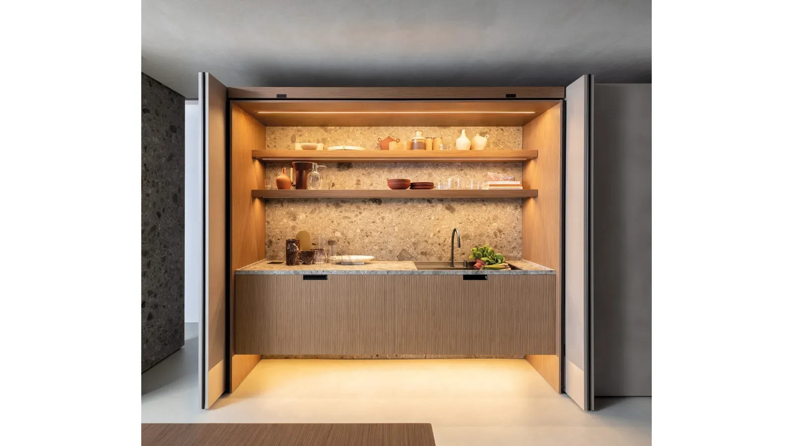 Design Kitchen with Double Island Lain Project 2 by Euromobil