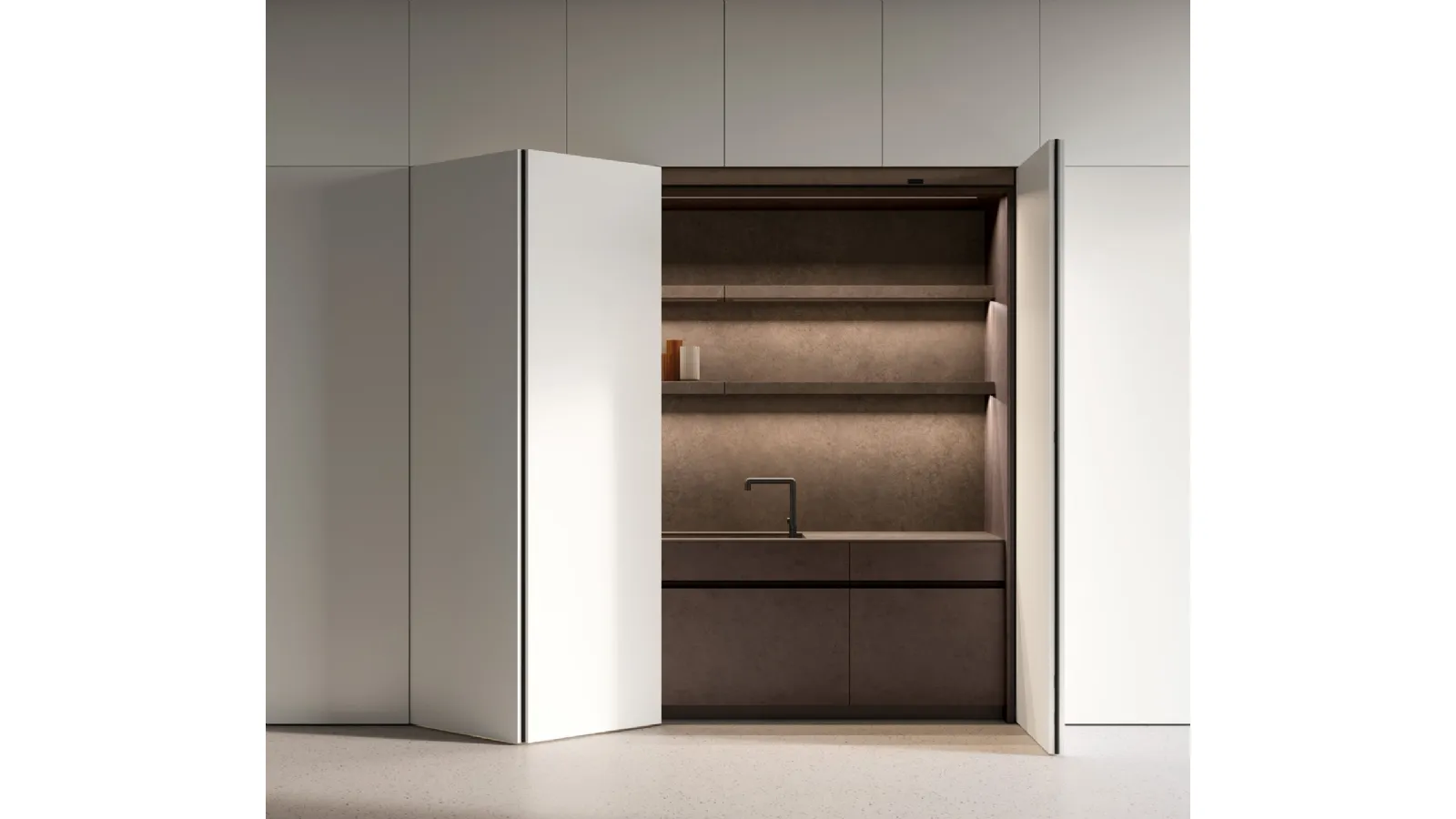 Lain Project 3 Linear Design Kitchen by Euromobil
