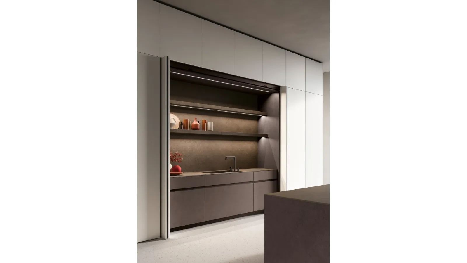 Lain Project 3 Linear Design Kitchen by Euromobil