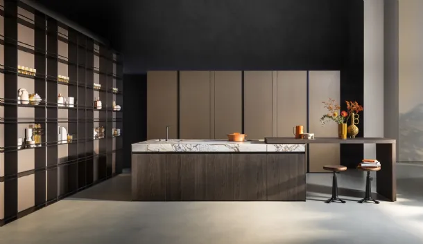 Design Kitchen with Island Sei Project 1 by Euromobil