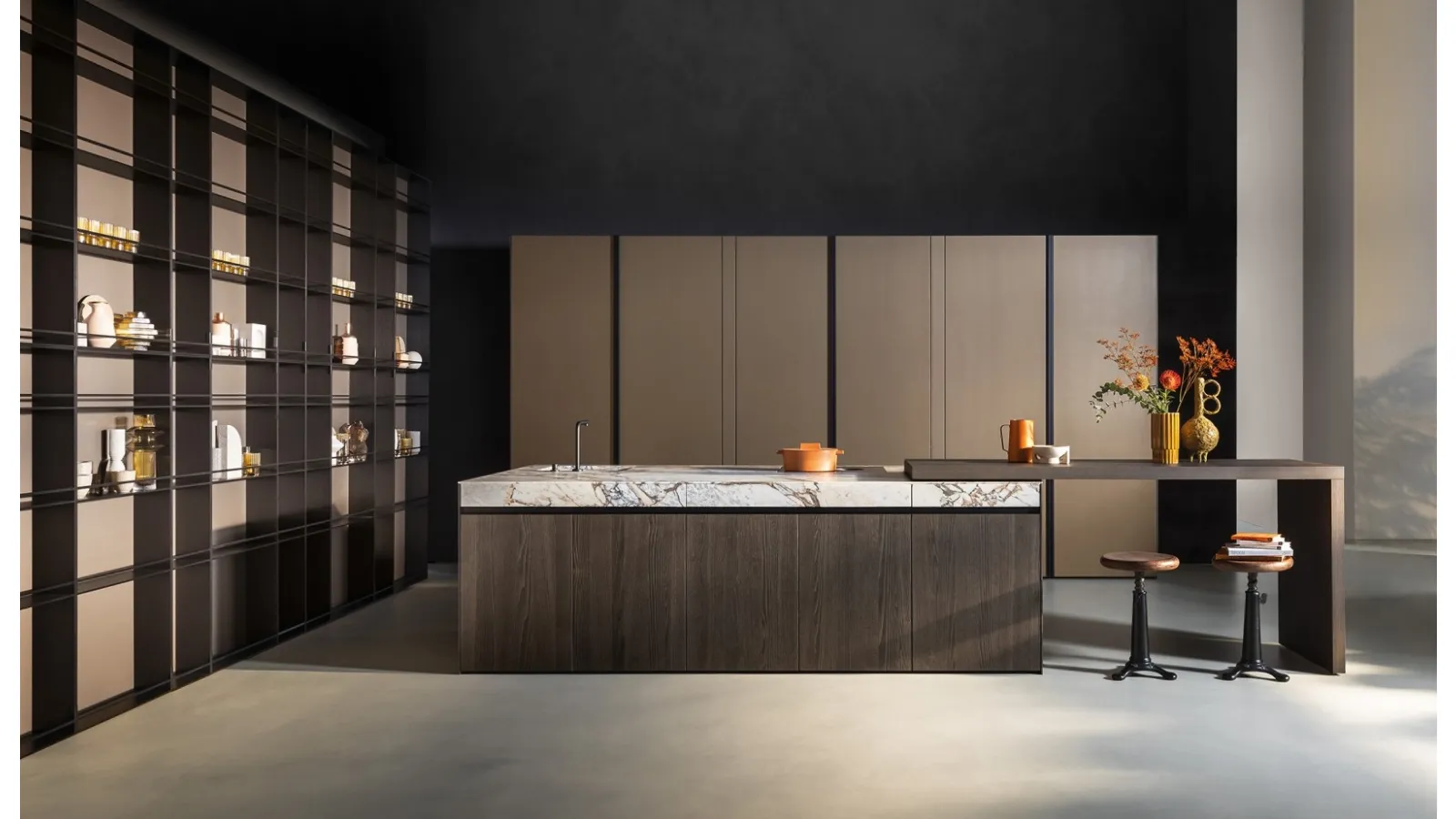 Design Kitchen with Island Sei Project 1 by Euromobil
