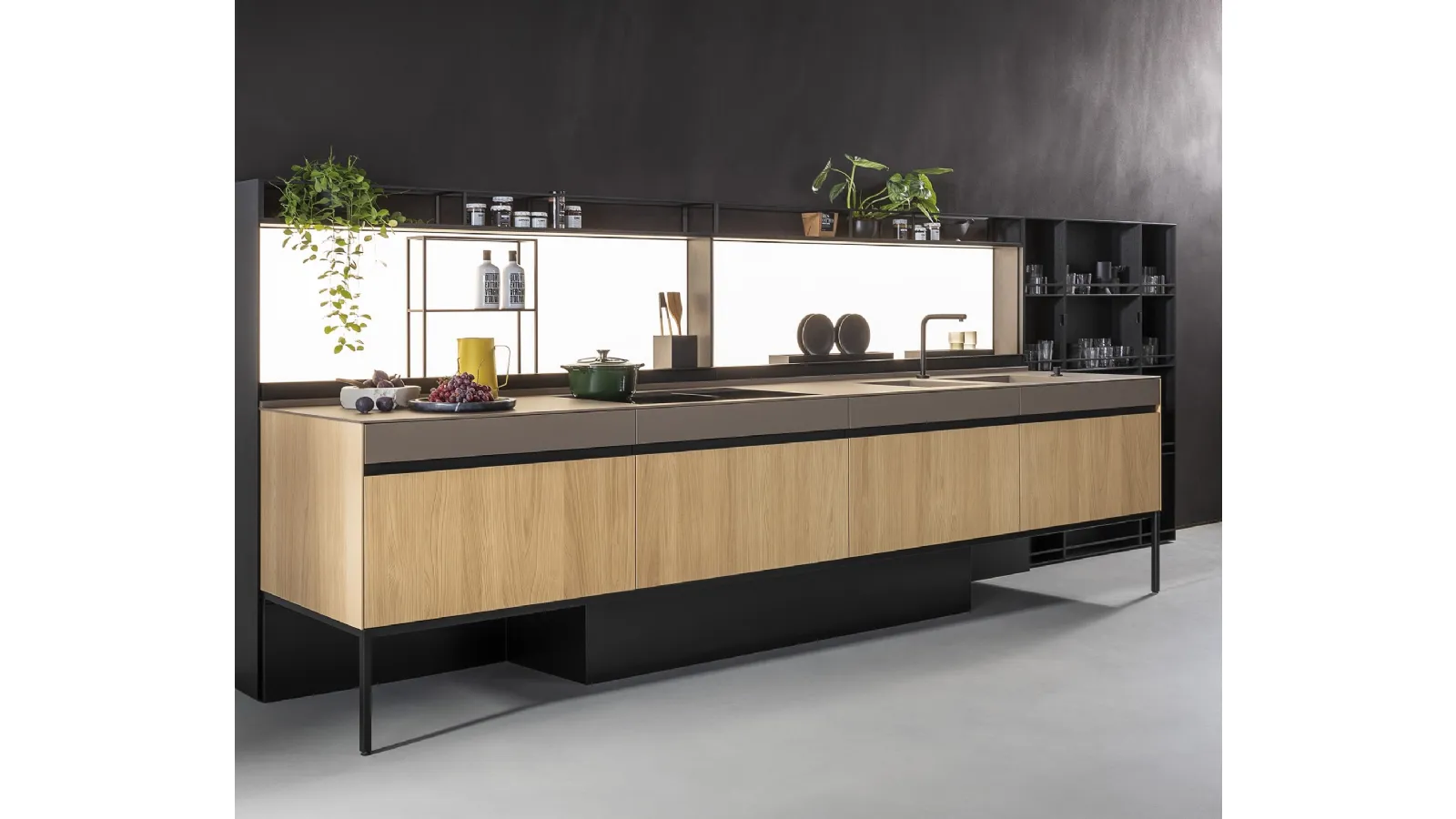 Linear Design Kitchen Sei Project 4 by Euromobil