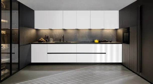 Euromobil Telero Project 7 Corner Design Kitchen