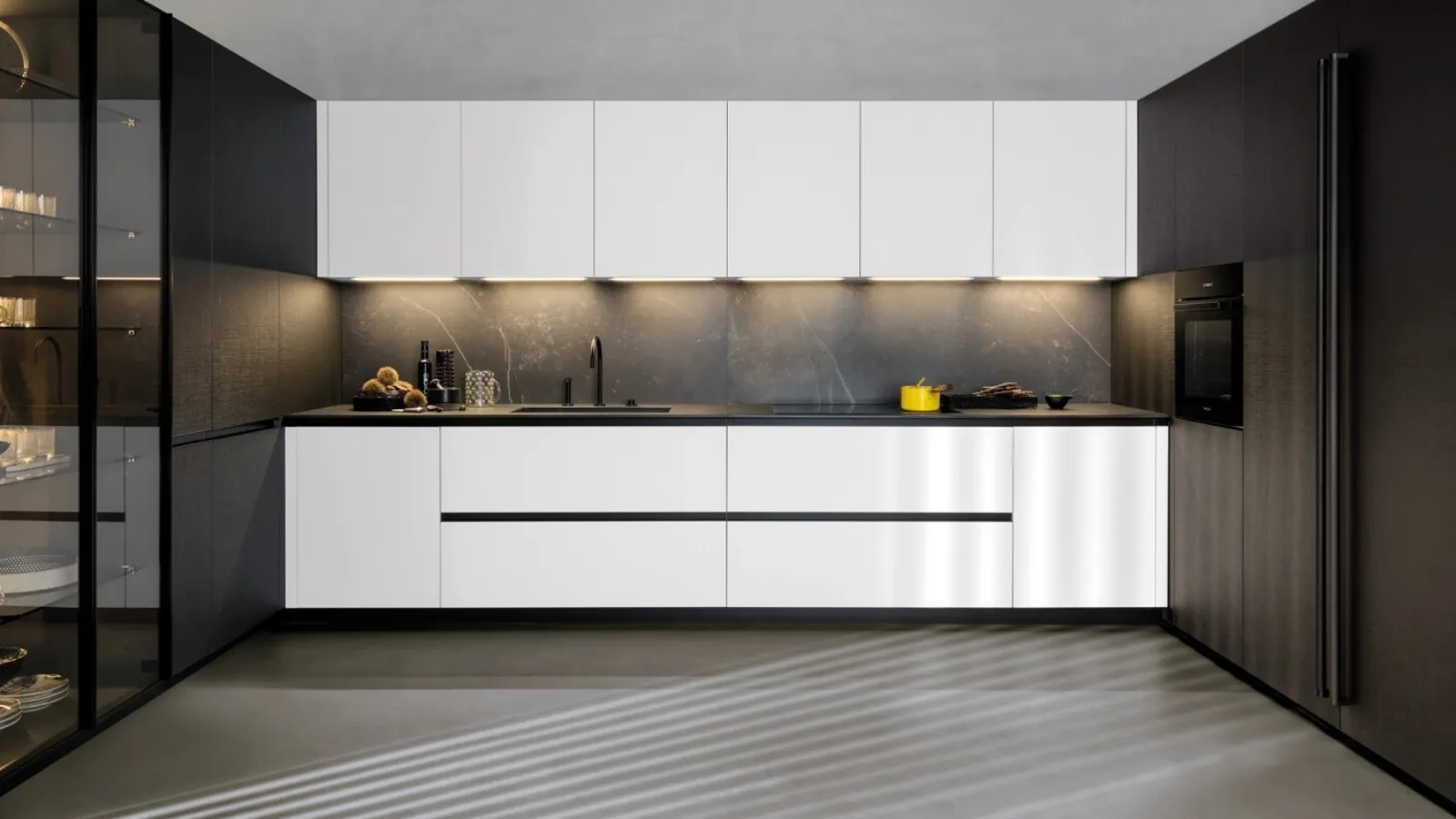 Euromobil Telero Project 7 Corner Design Kitchen