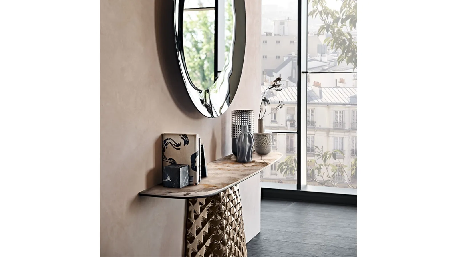 Atrium Keramik Console by Cattelan Italia