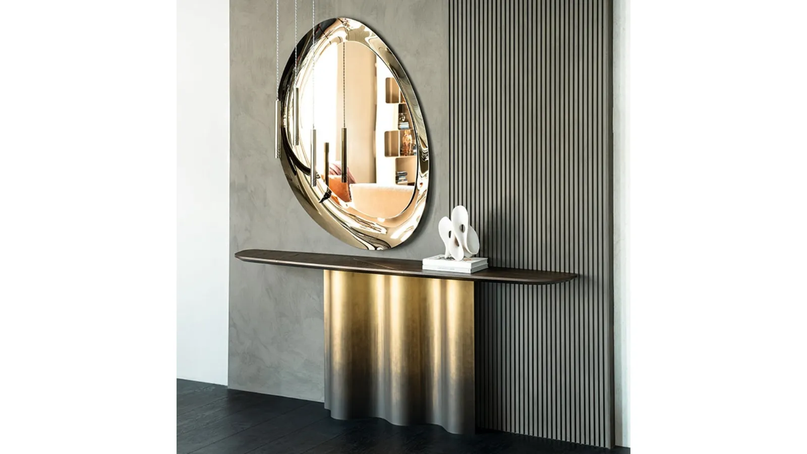 Nettuno Wood Console by Cattelan Italia