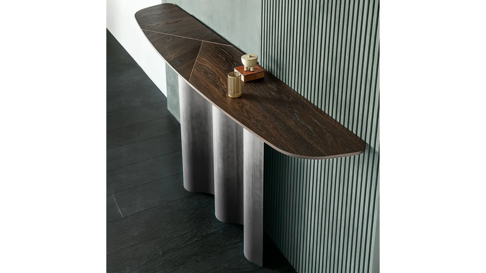 Nettuno Wood Console by Cattelan Italia