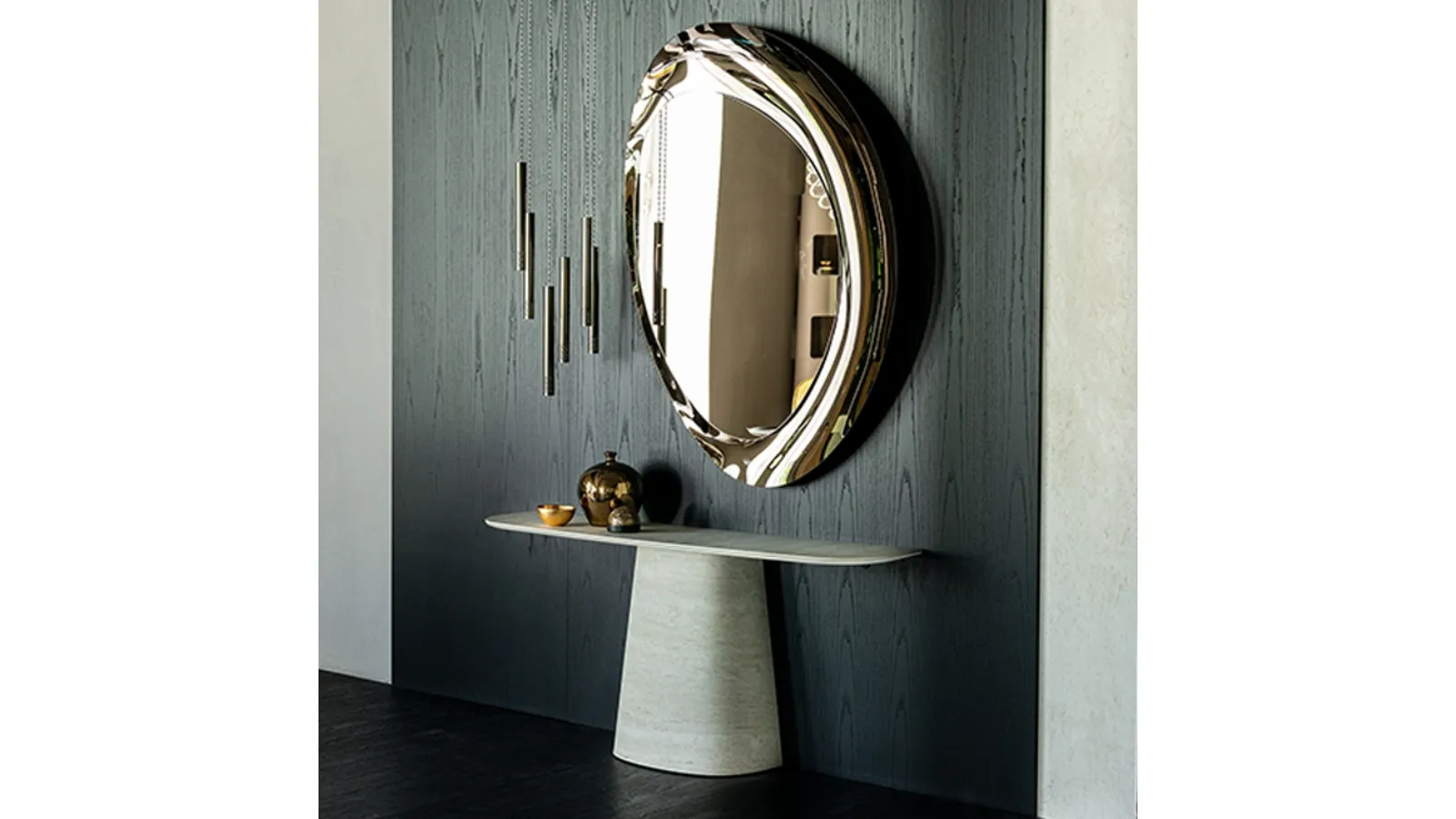 Rado Keramik Entryway Cabinet by Cattelan Italia