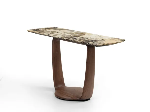 Entryway Furniture Saddle Console by Porada