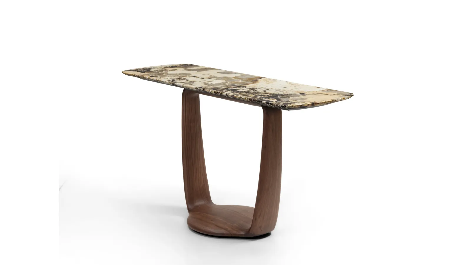 Entryway Furniture Saddle Console by Porada
