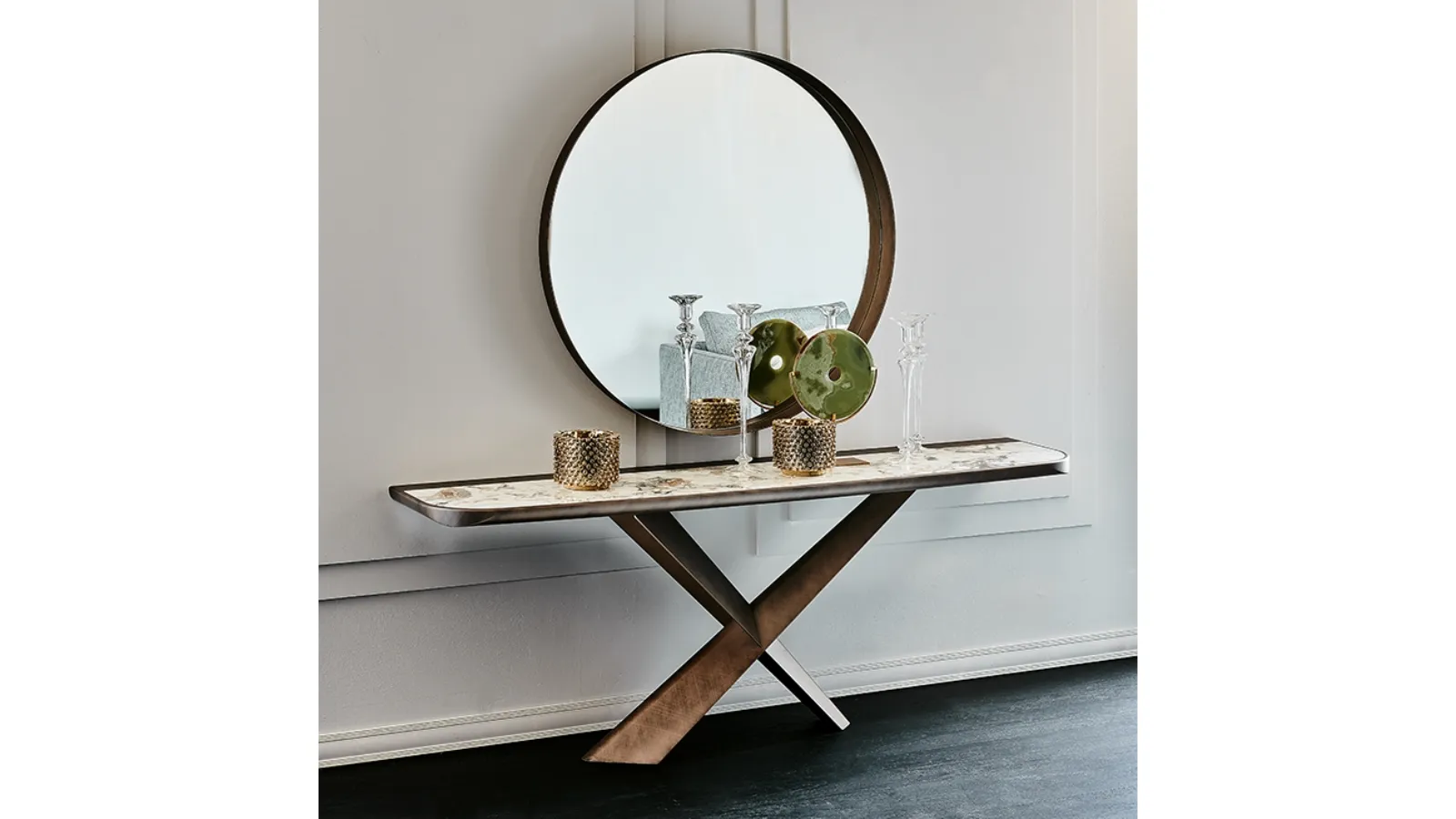 Ceramic Console Table Marmi Terminal Keramik Premium by Cattelan Italia