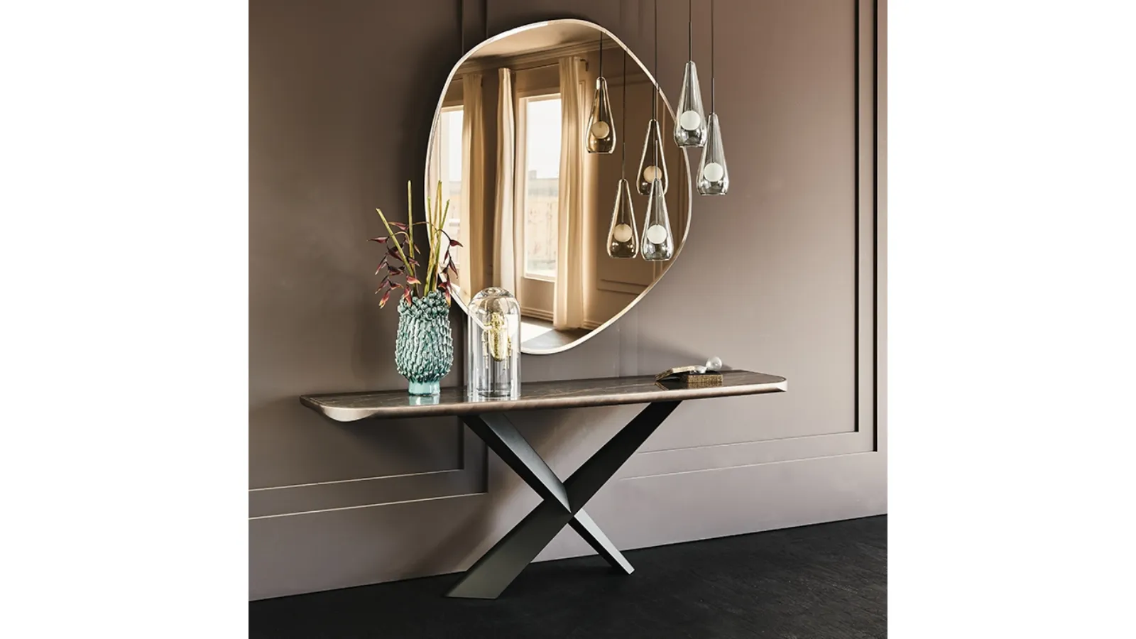 Ceramic Console Table Marmi Terminal Keramik Premium by Cattelan Italia