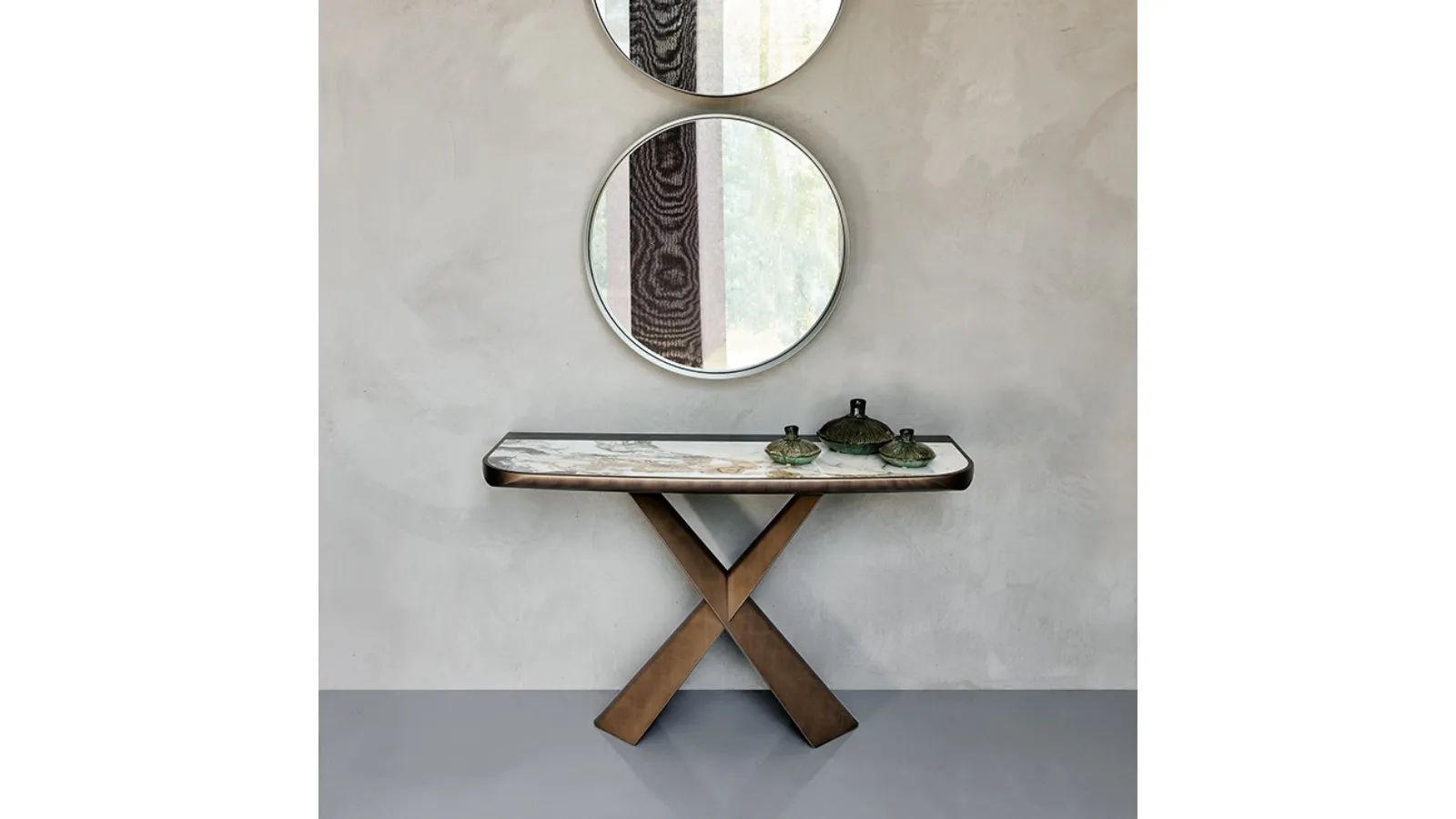 Ceramic Console Table Marmi Terminal Keramik Premium by Cattelan Italia